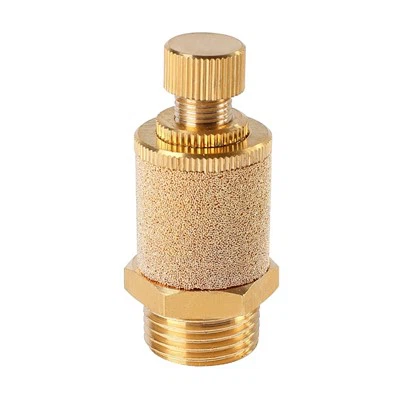 真鍮の排気マフリング